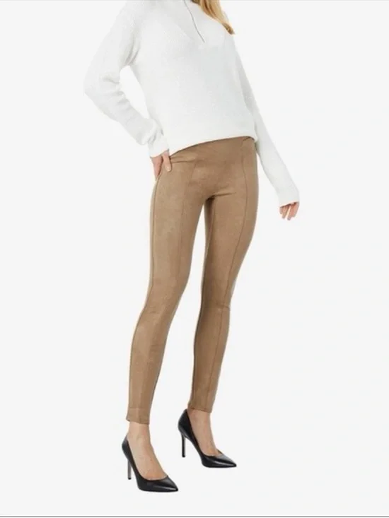 Spanx Faux Suede Leggings - Picture 1 of 9